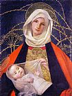 Child Canvas Paintings - Marianne Stokes Madonna and Child
